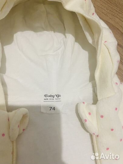 Комбинезон демисезонный детский 74