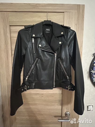 Кожанка zara