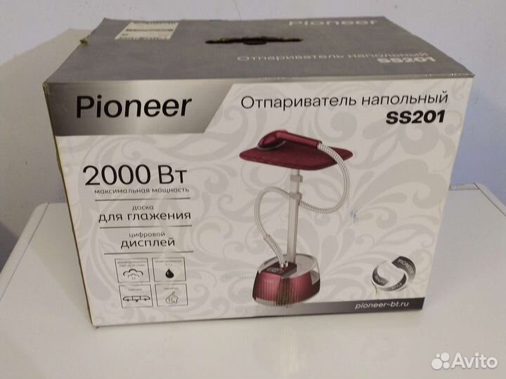 Новый напольный отпариватель Pioneer SS201