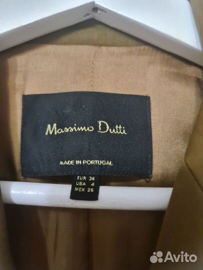 Massimo dutti пиджак женский