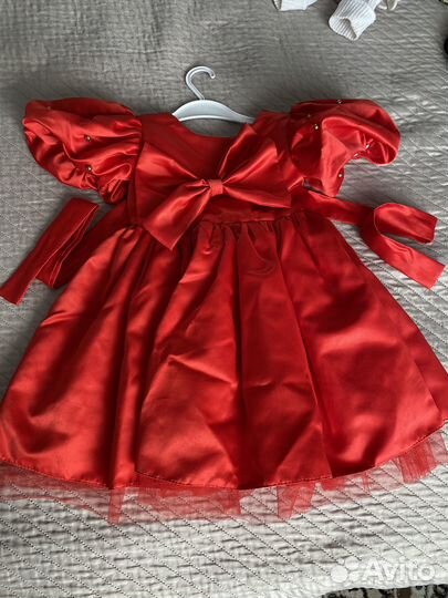 Платье для девочки 92