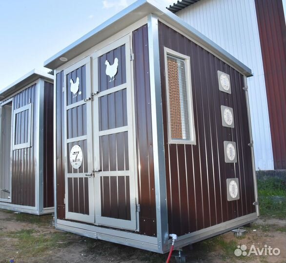 Курятник для бройлеров/несушек/перепелов