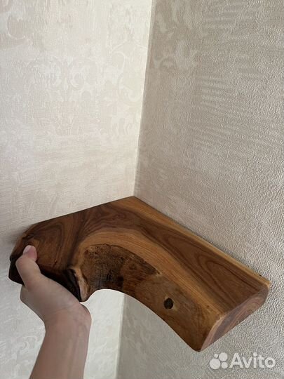 Полка из Бука,Ясени натуральная