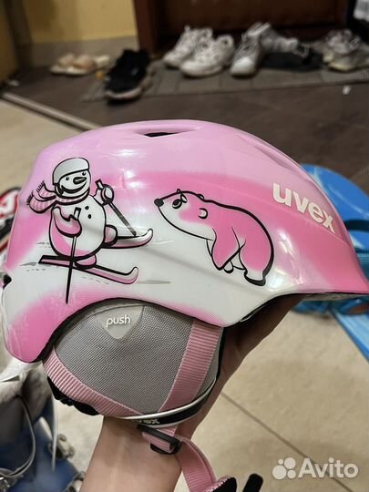 Горнолыжный шлем uvex детский
