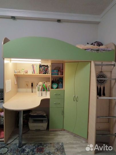 Кровать-чердак