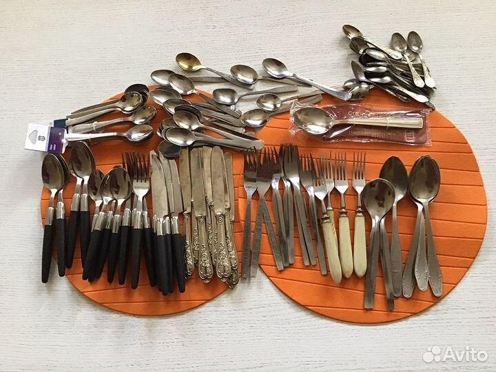 Вилки СССР ложки : ножи