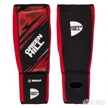 Защита голень-стопа immaf approved красная