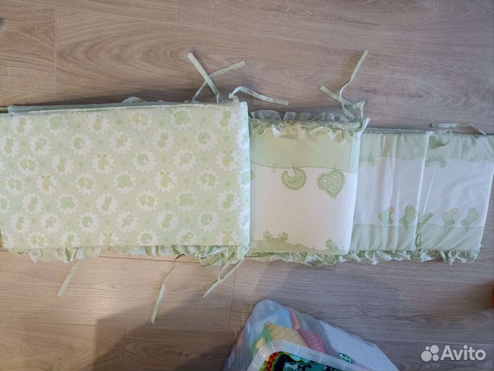 Бортики в детскую кроватку