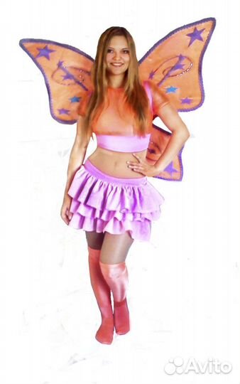 Костюм для аниматора Винкс. Фея. Бабочка