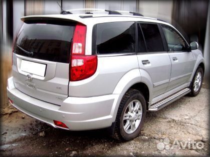 Пороги с листом d-43 Great Wall Hover Ховер H3