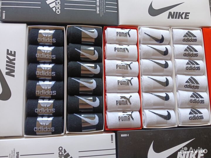 Носки Nike Adidas
