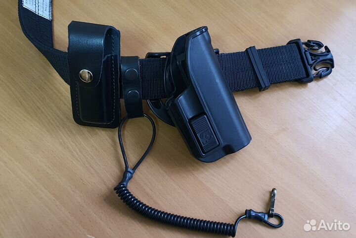 Ремень тактический мвд, кобура Stich Profi пм