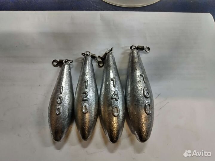 Грузила рыбацкие. Свинец