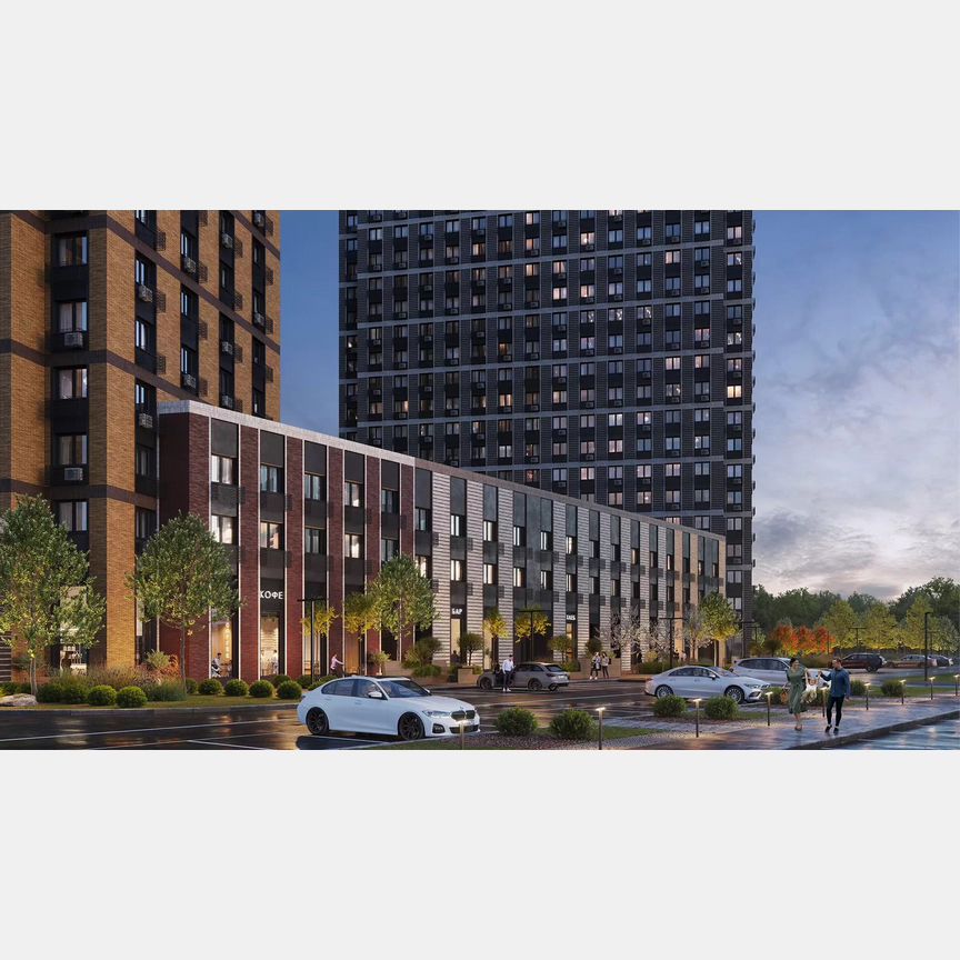 1-к. квартира, 37,5 м², 6/23 эт.