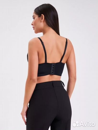 Топ корсет со стразами новый