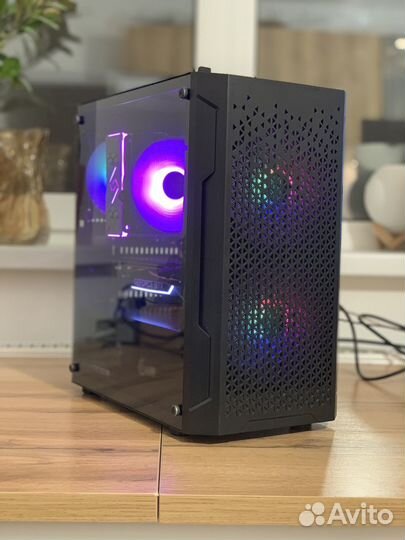 Игровой пк Ryzen 5 2600/1660S/16gb/m2