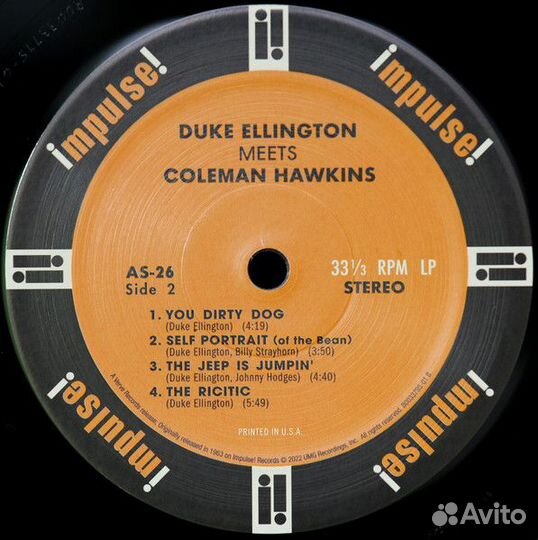 Виниловая пластинка ellington duke - Meets Coleman