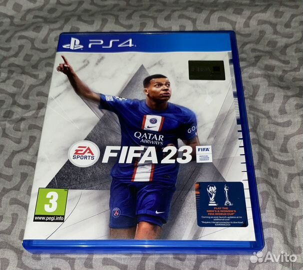 Fifa23 ps4 диск на русском