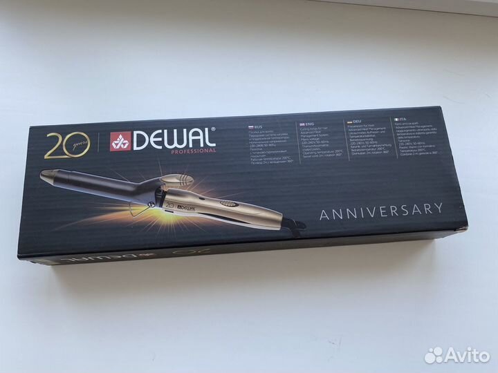 Плойка для волос dewal anniversary