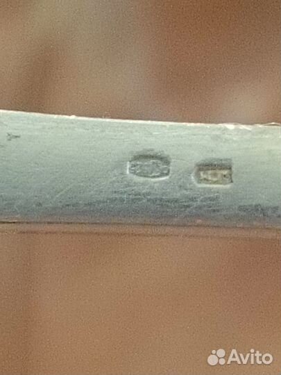 Чайные ложки серебро СССР