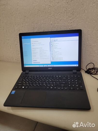 Офисный Acer 2508 - 4 ядра, 8Гб, SSD+HDD, 15,6