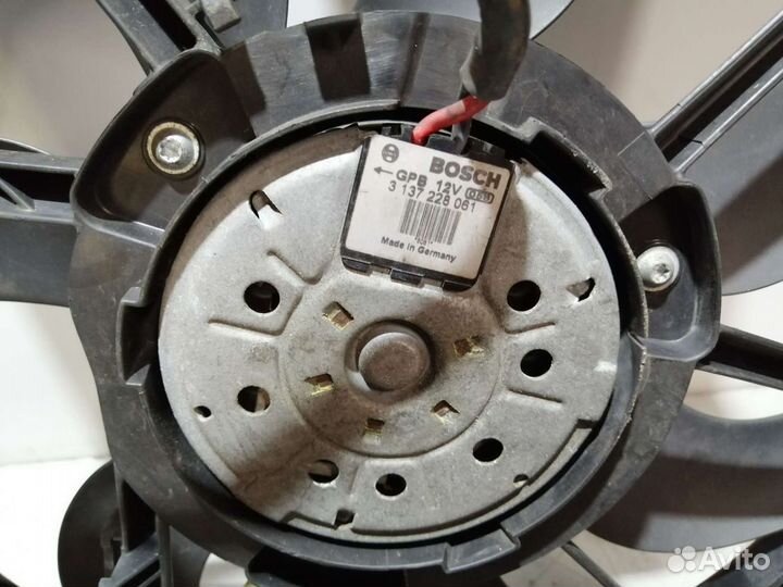 Вентилятор охлаждения 1.6 дизель Mazda 3 BL