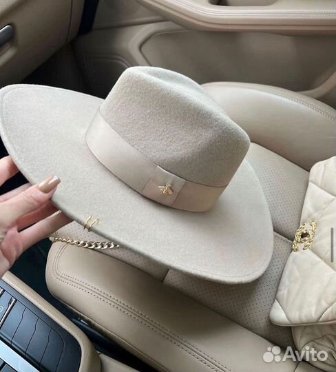 Шляпа Федора фетровая