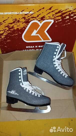 Коньки ледовые 39 размер