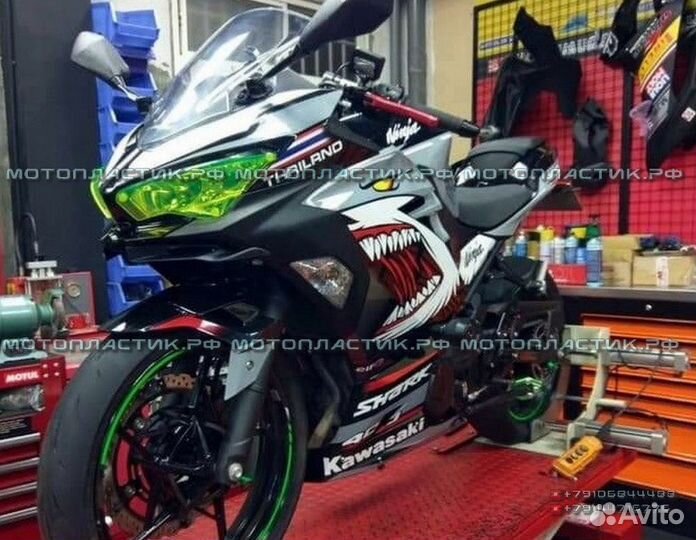 Kawasaki ninja 400/ninja 250 2018-2020 мотопластик