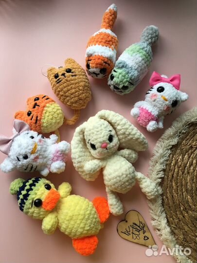 Вязанные игрушки на заказ