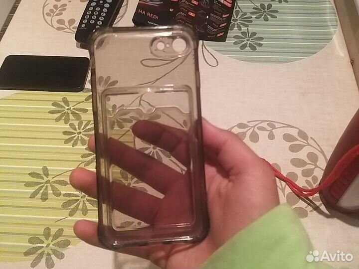 Чехол на iPhone 7с карманом