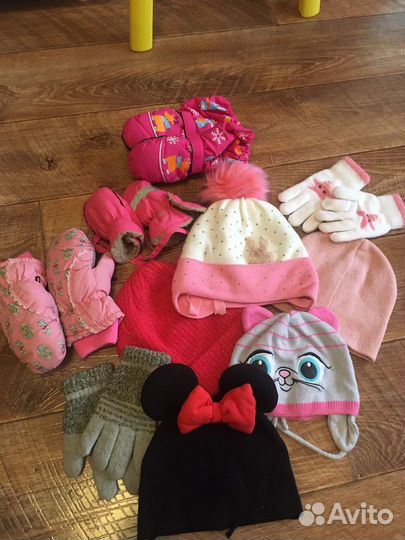 Шапка и варежки