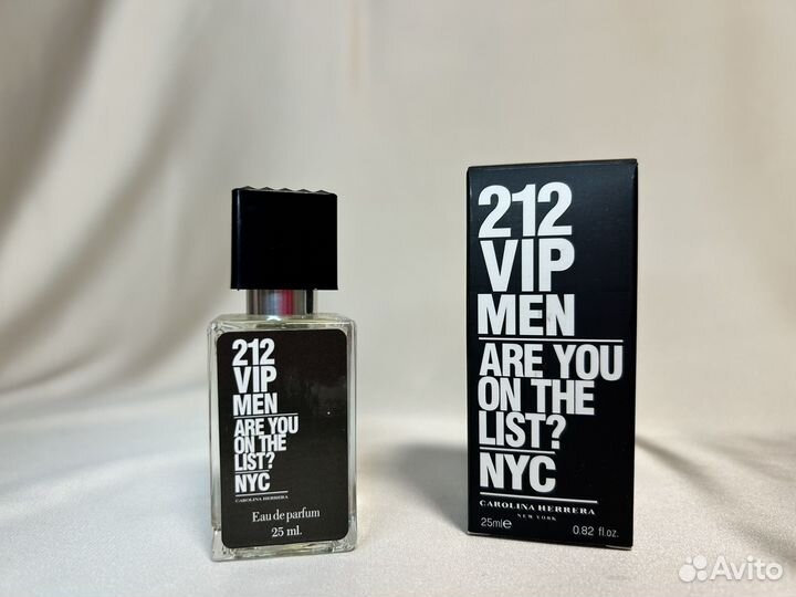 Духи Carolina Herrera, Туалетная вода 212 VIP MEN