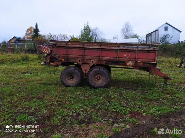 Разбрасыватель удобрений Ригасельмаш РОУ-6, 1987