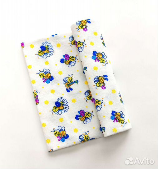 Пеленки детские фланелевые для мальчика девочки