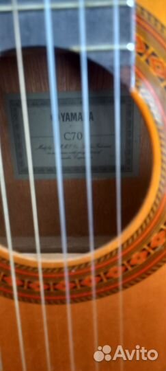 Классическая гитара yamaha c70
