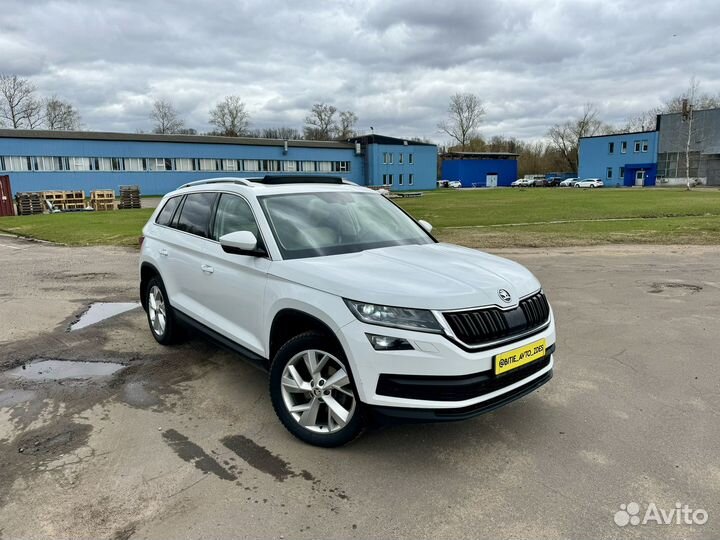 Skoda Kodiaq 1.4 AMT, 2019, битый, 76 000 км