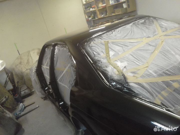 Покраска элементов легковых машин