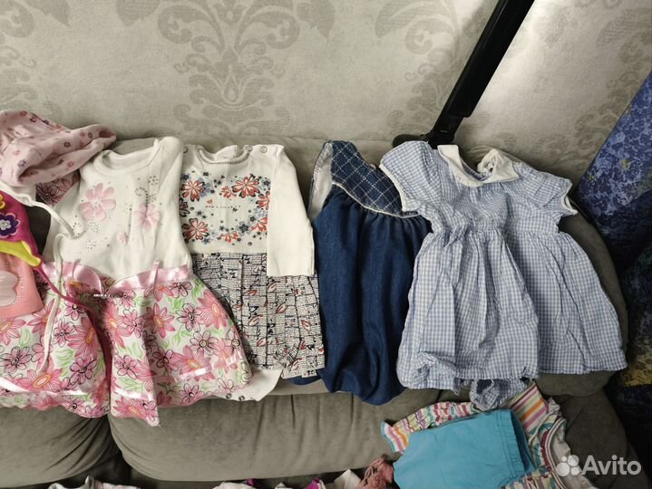 Пакет одежды для девочки 68-74