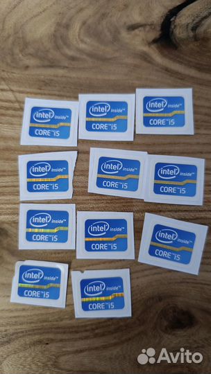 Наклейка процессор Intel