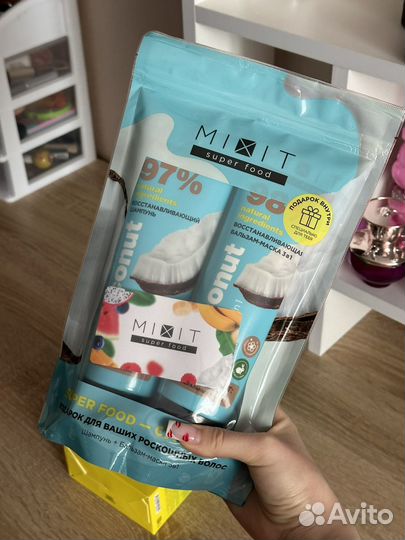 Наборы mixit шампунь + бальзам для волос