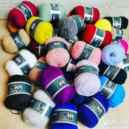Пряжа Пух норки