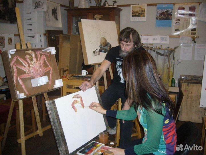 Картины пастель 23х13