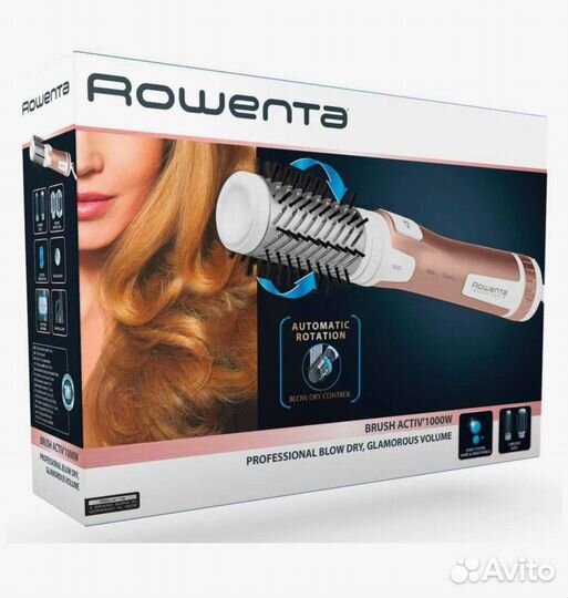 Щетка-фен Rowenta brush activ compact cf