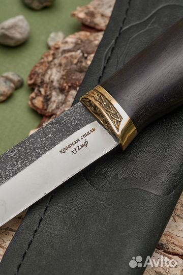 Нож охотничий ручной работы Бурят