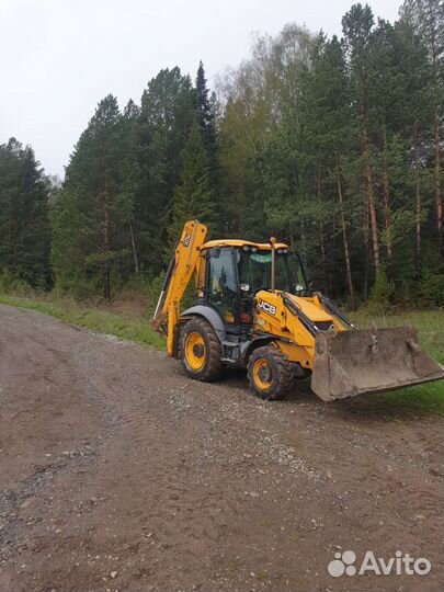 Услуги экскаватора-погрузчика JCB