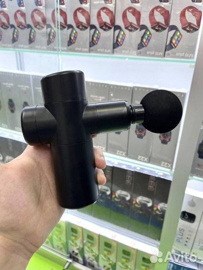 Массажер пистолет 6 в 1