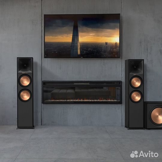 Напольная акустика Klipsch R-800F black