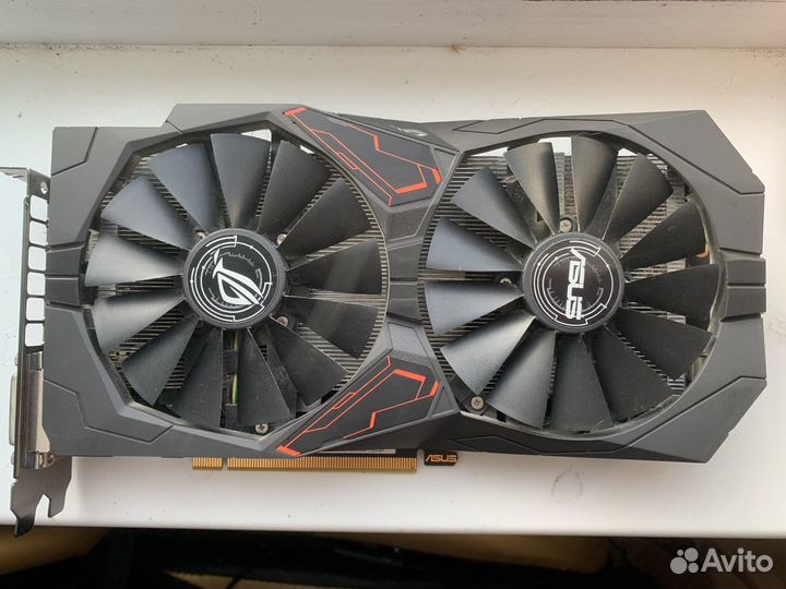 Видеокарта asus gtx 1050 ti strix gaming OC 4gb