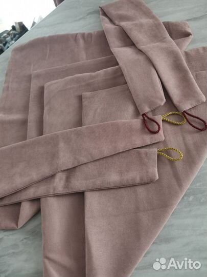 Наволочки 40*40. Держатели для штор